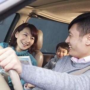 Asian Family & Car Safety Asian Family & Car Safety