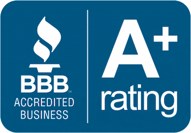 Better Business Bureau Accredited Business — A+ rating