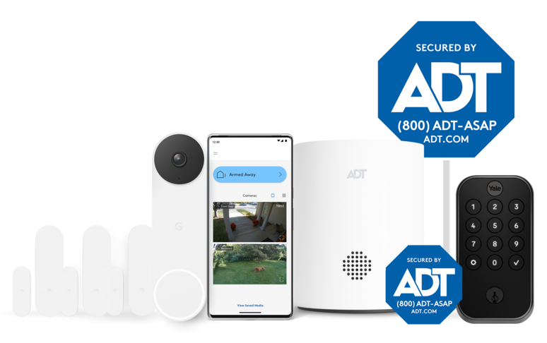 adt logo and equipment