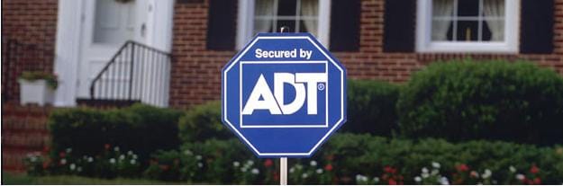 ADT yard sign