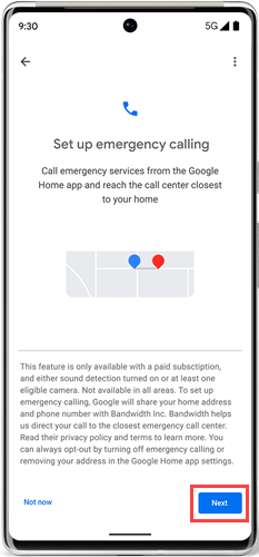 Link Control and Google for Nest Aware