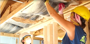 ADT employees contribute time to Habitat for Humanity. ADT employees contribute time to Habitat for Humanity.