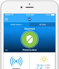 Smart home security from ADT