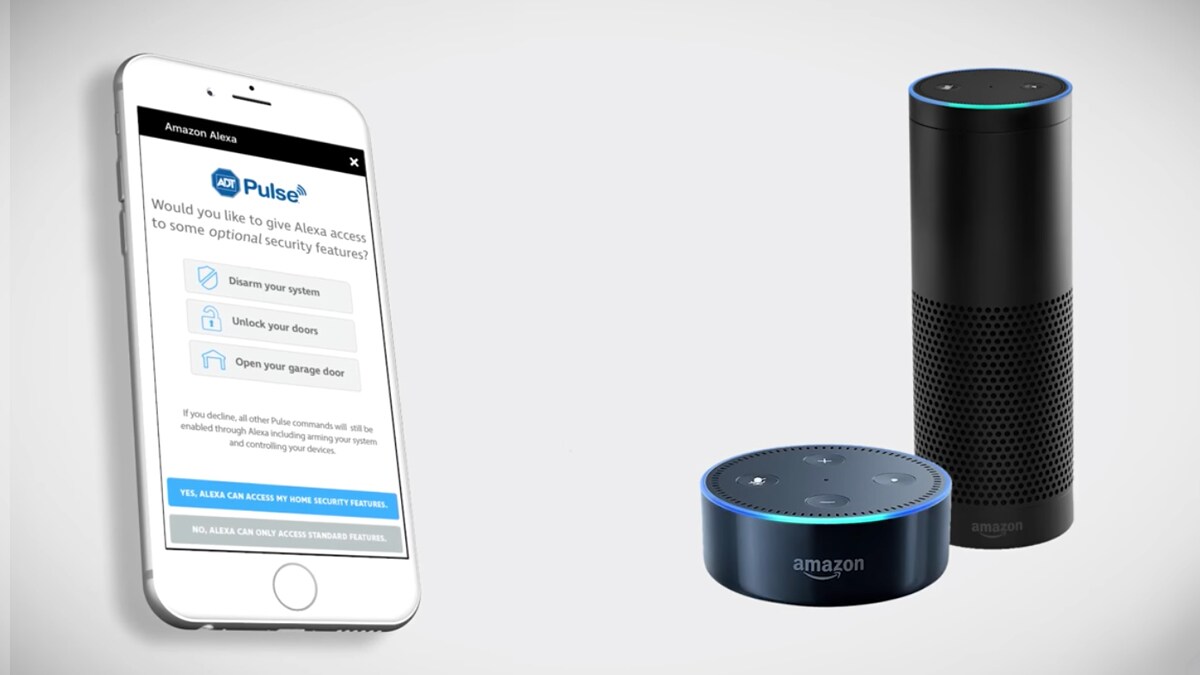 Adt Pulse And Alexa Home Security Automation Connecting Your Adt System With Alexa Is As Easy Adding The Pulse Skill