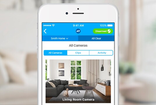 ADT Pulse App Video Screen