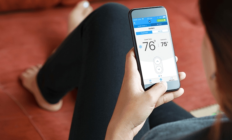 Your Phone Is Your ADT Thermostat Control