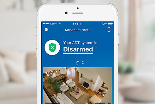 A Smarter Home Is a Safer Home ADT Mobile App Video Screen