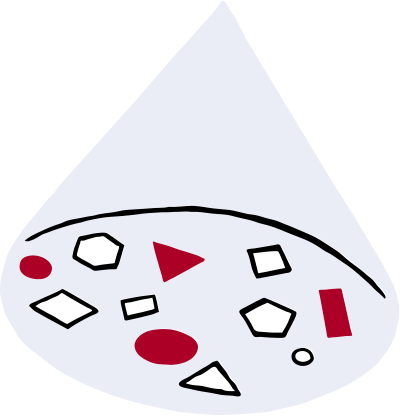 Food and beverages graphic