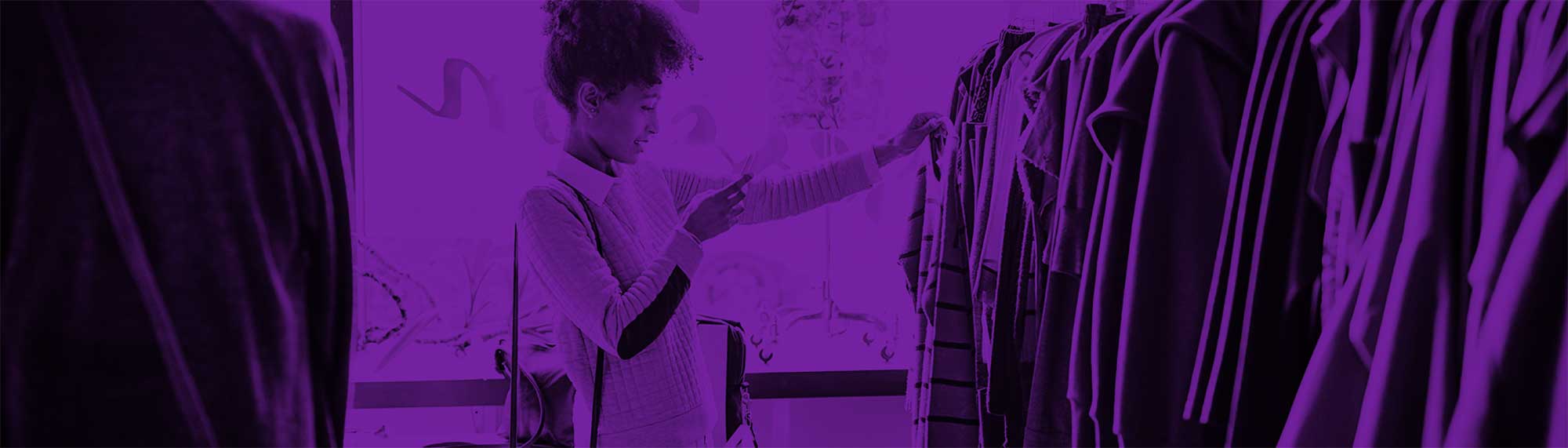 Woman shopping