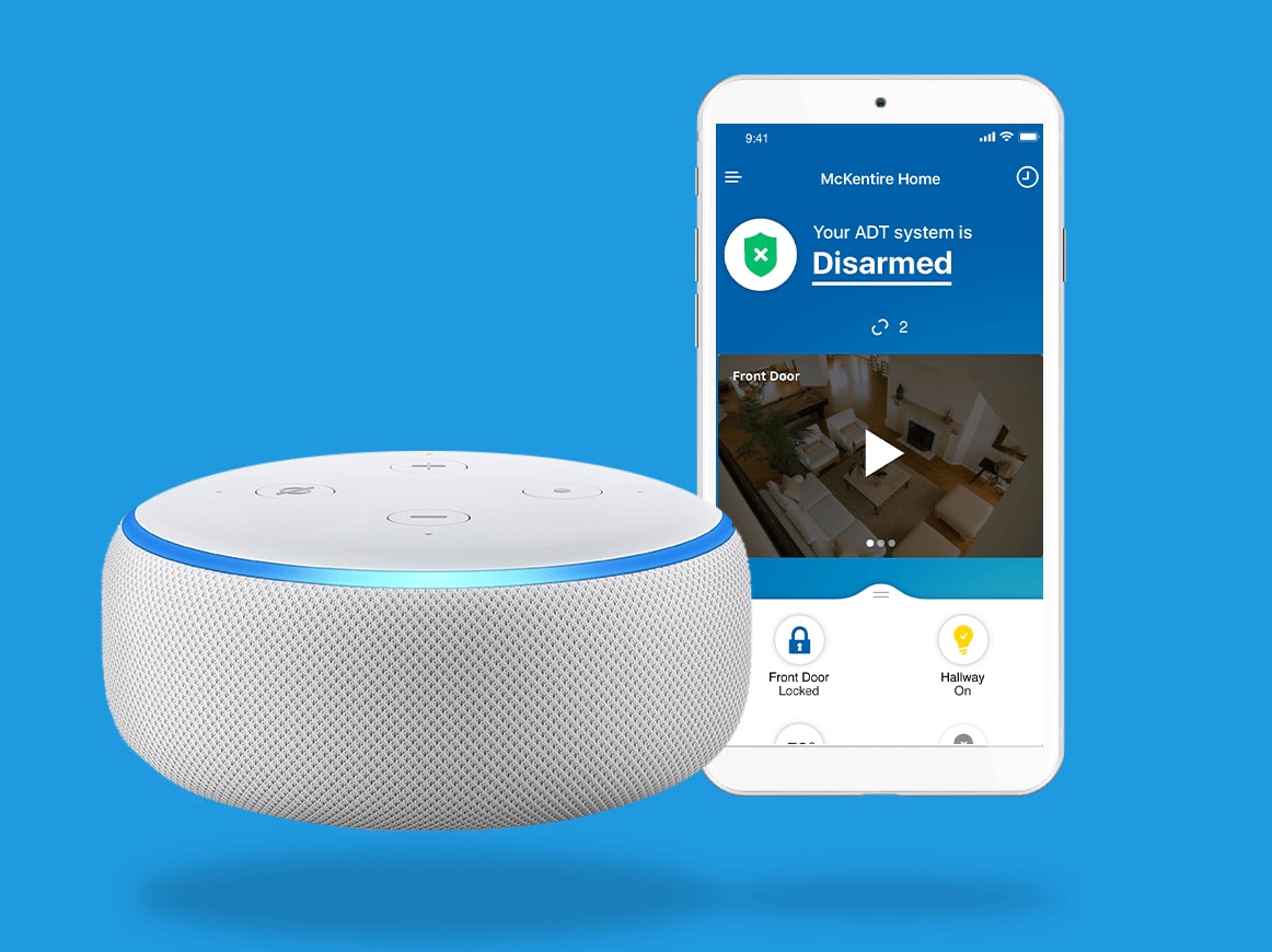 alexa connected security systems