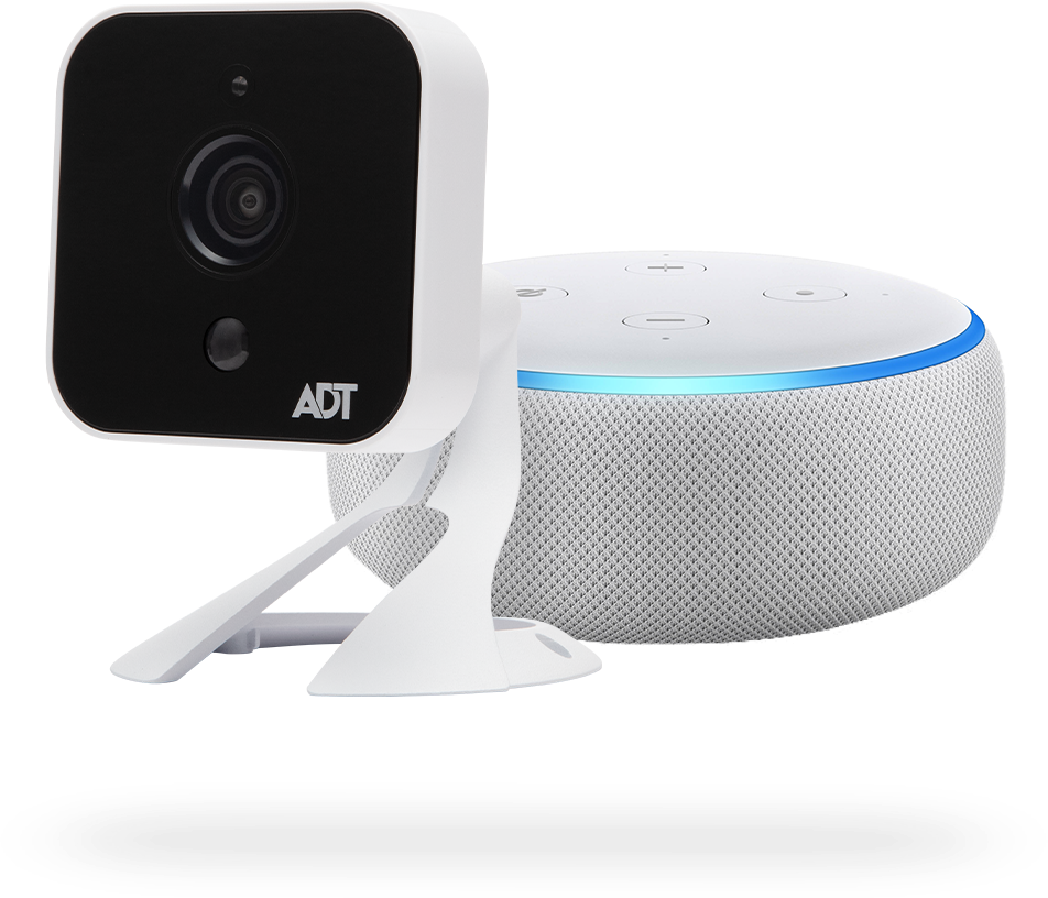 ADT Outdoor Camera +  Echo Dot Installed Free