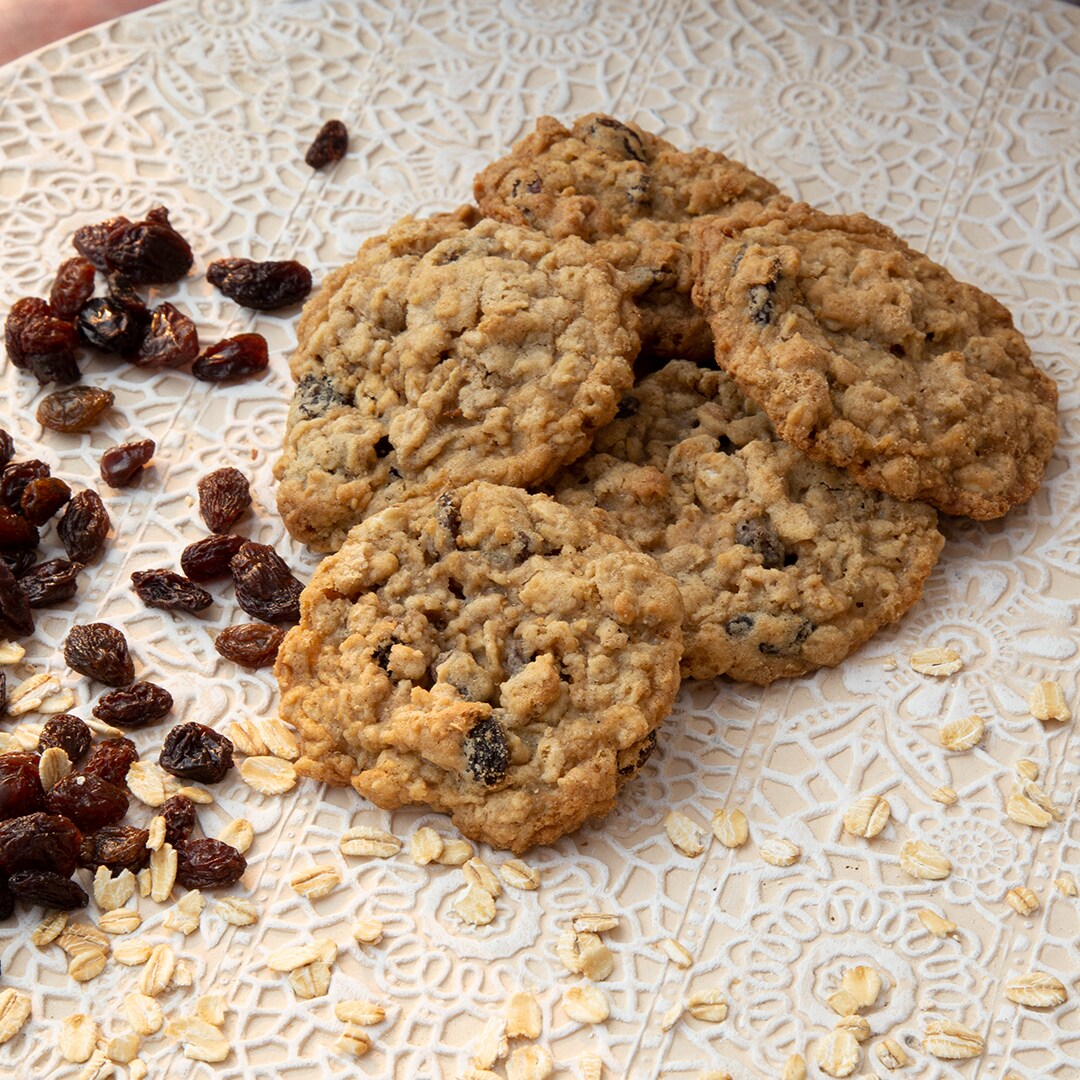 Safe at Home Recipes - Oatmeal Raisin Cookies