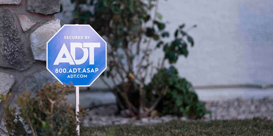 ADT Yard Sign