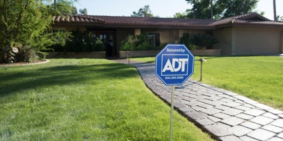 ADT Yard Sign