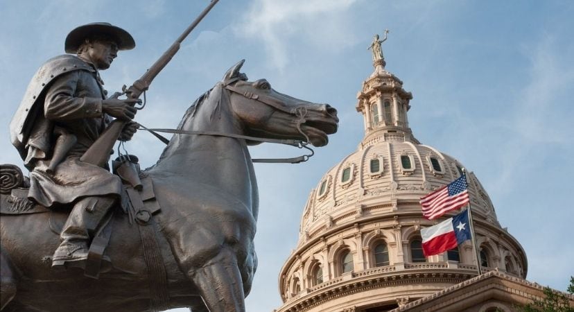 Texas Cities Everyone Is Moving to Right Now Famous Texas landmarks (statue of man on a horse, etc.)
