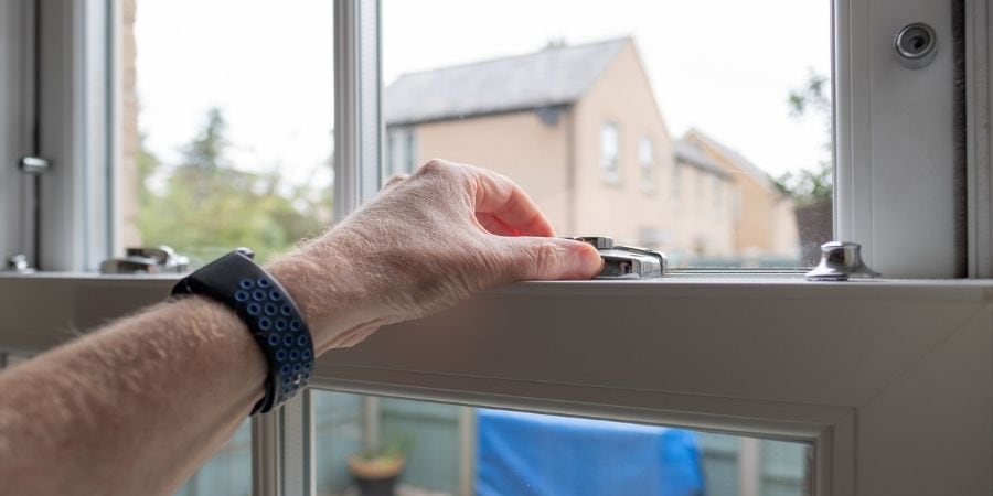 Lock on window