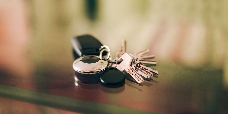 Keys to the front door