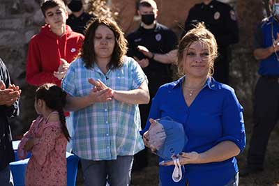ADT Dispatcher Heather Madonia received an ADT LifeSaver Award