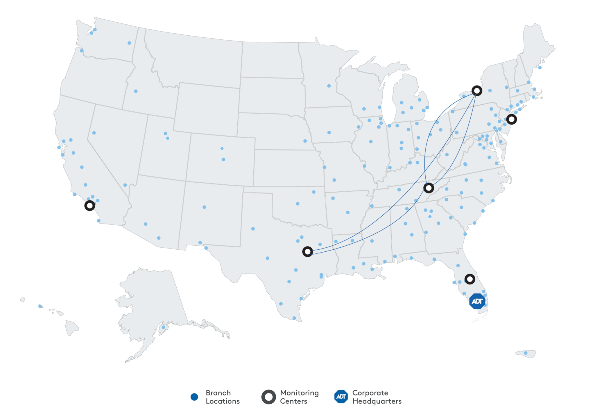 Monitoring map