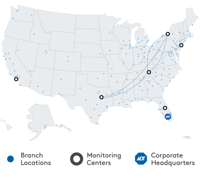 Monitoring map