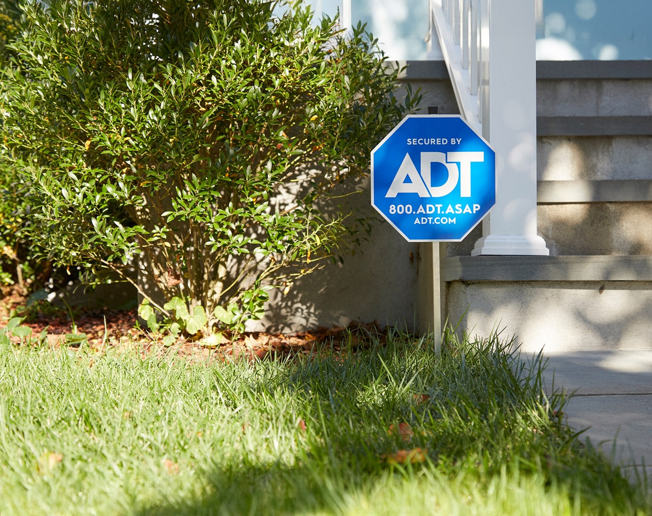 ADT sign
