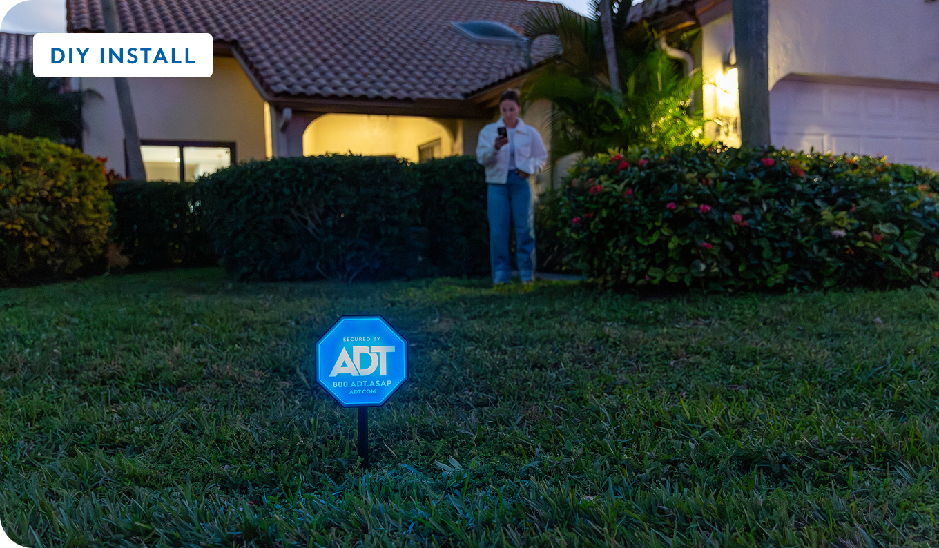 ADT sign