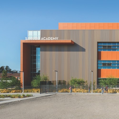 Exterior view of Samueli Academy
