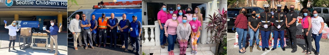 ADT employees having more fun