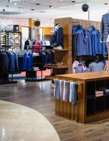 Retail clothing shop