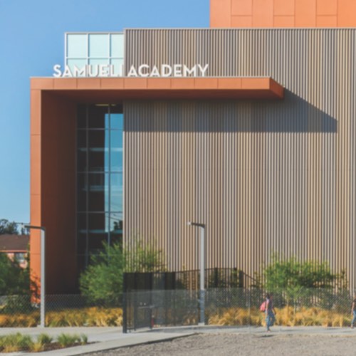 Samueli Academy exterior