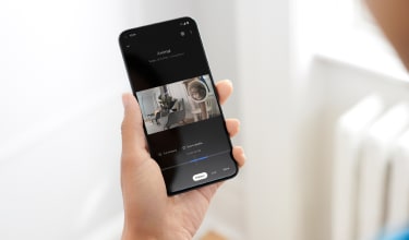 cell phone based security camera