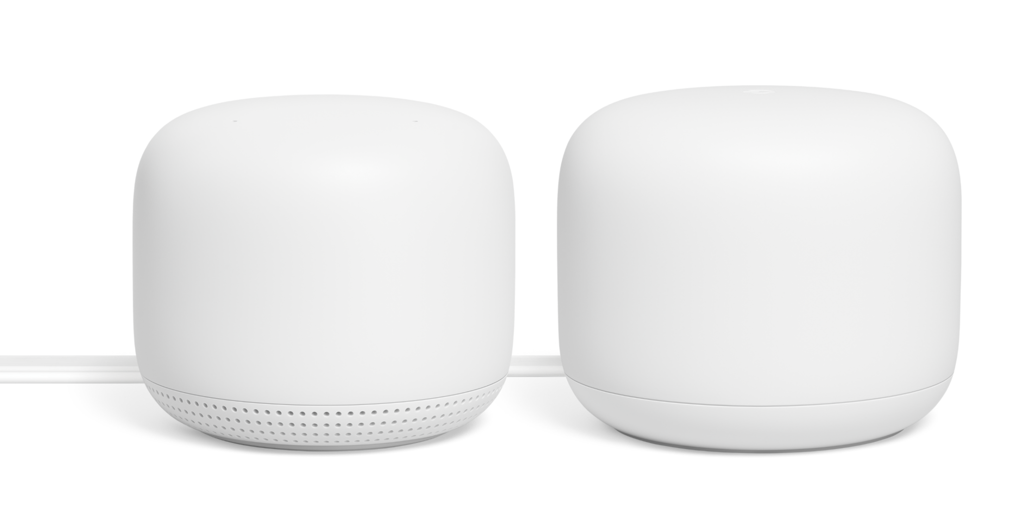 Google Nest Wifi router and point