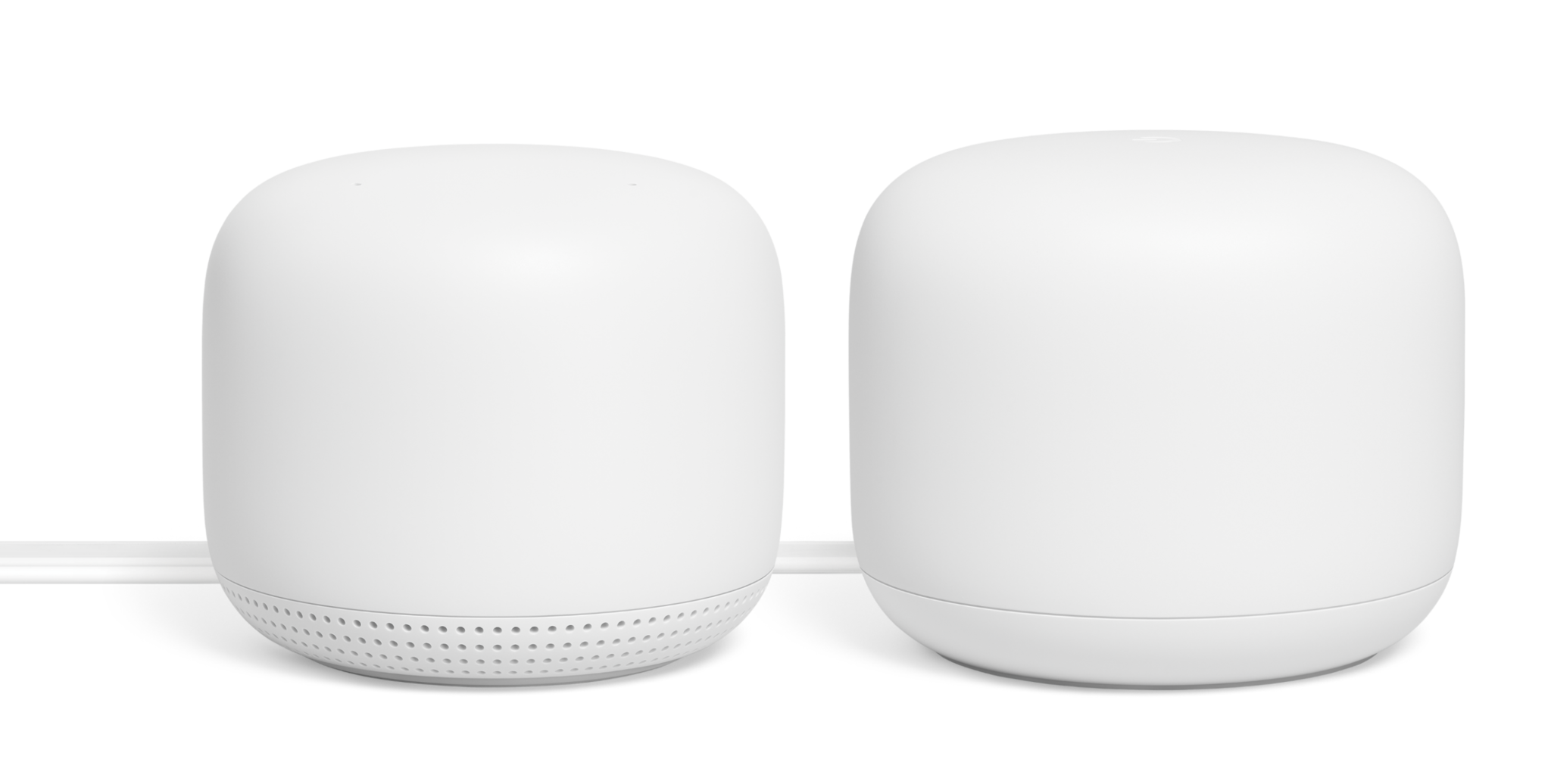 Google Nest Wifi router and point Google Nest Wifi router and point