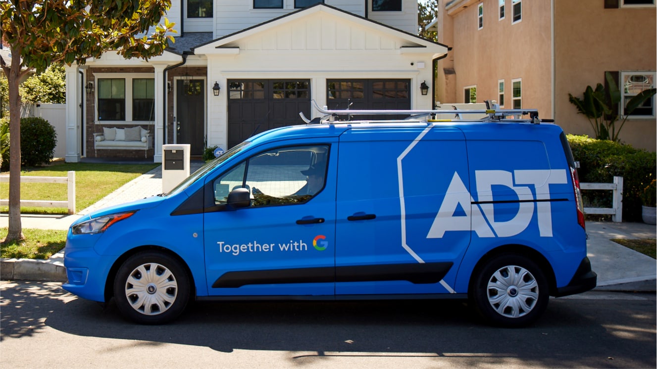 ADT installer van ADT installer van