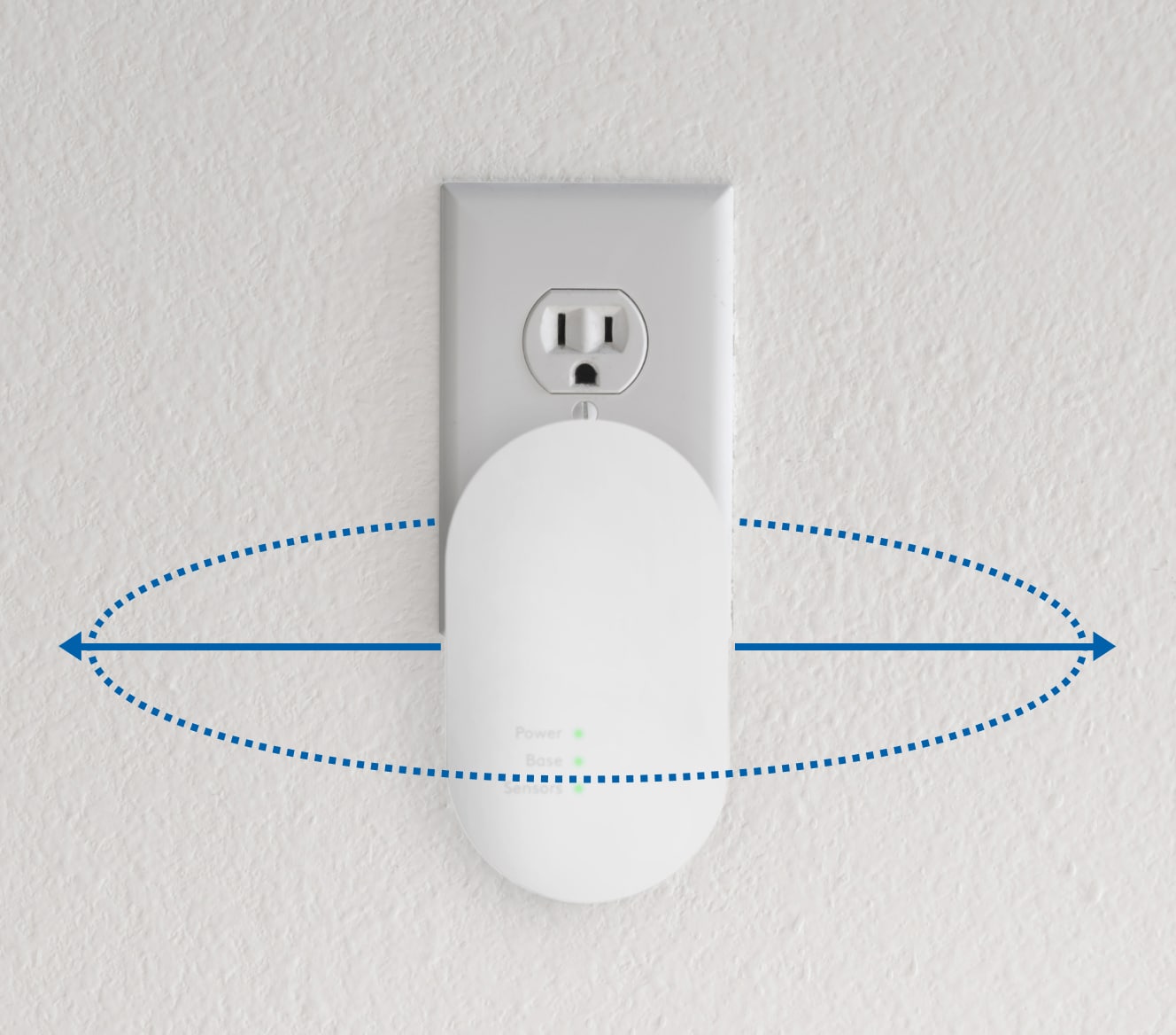 ADT Alarm Range Extender plug into an outlet