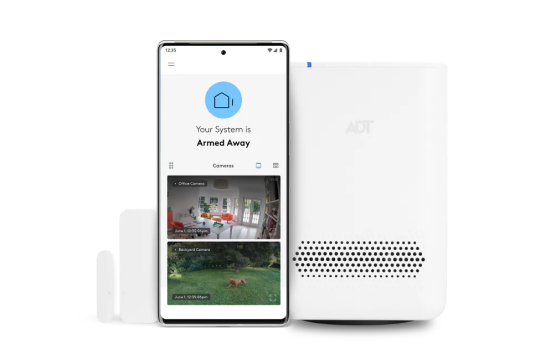 ADT Secure Home package with smoke sensor, command panel and more