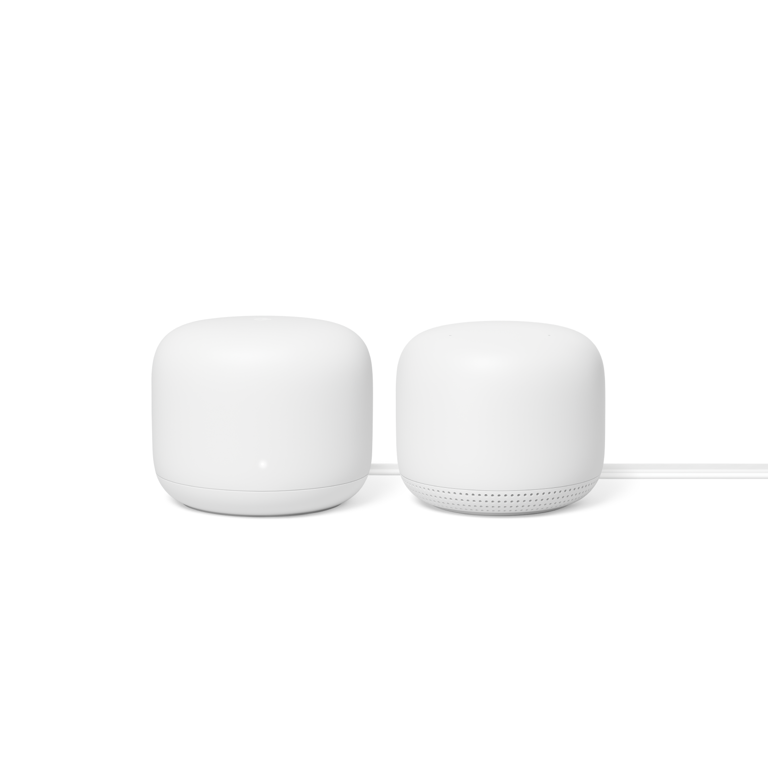 Google Nest Wifi router and point