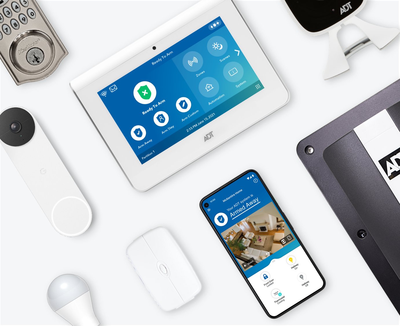 ADT video doorbell and app ADT video doorbell and app