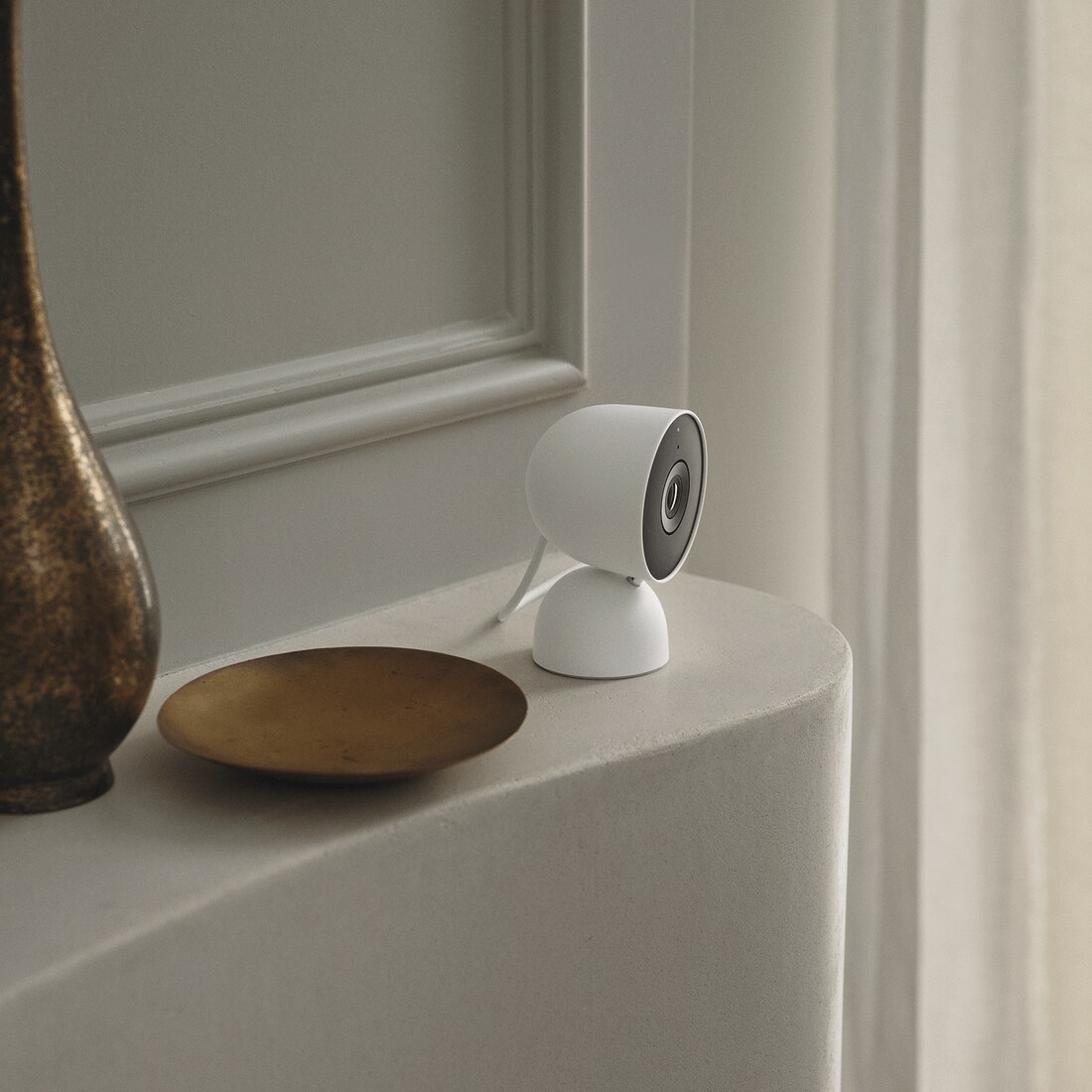 Google Nest Cam 箱付き Google Nest Outdoor Security Camera (Wired, 2nd gen) - Hazel