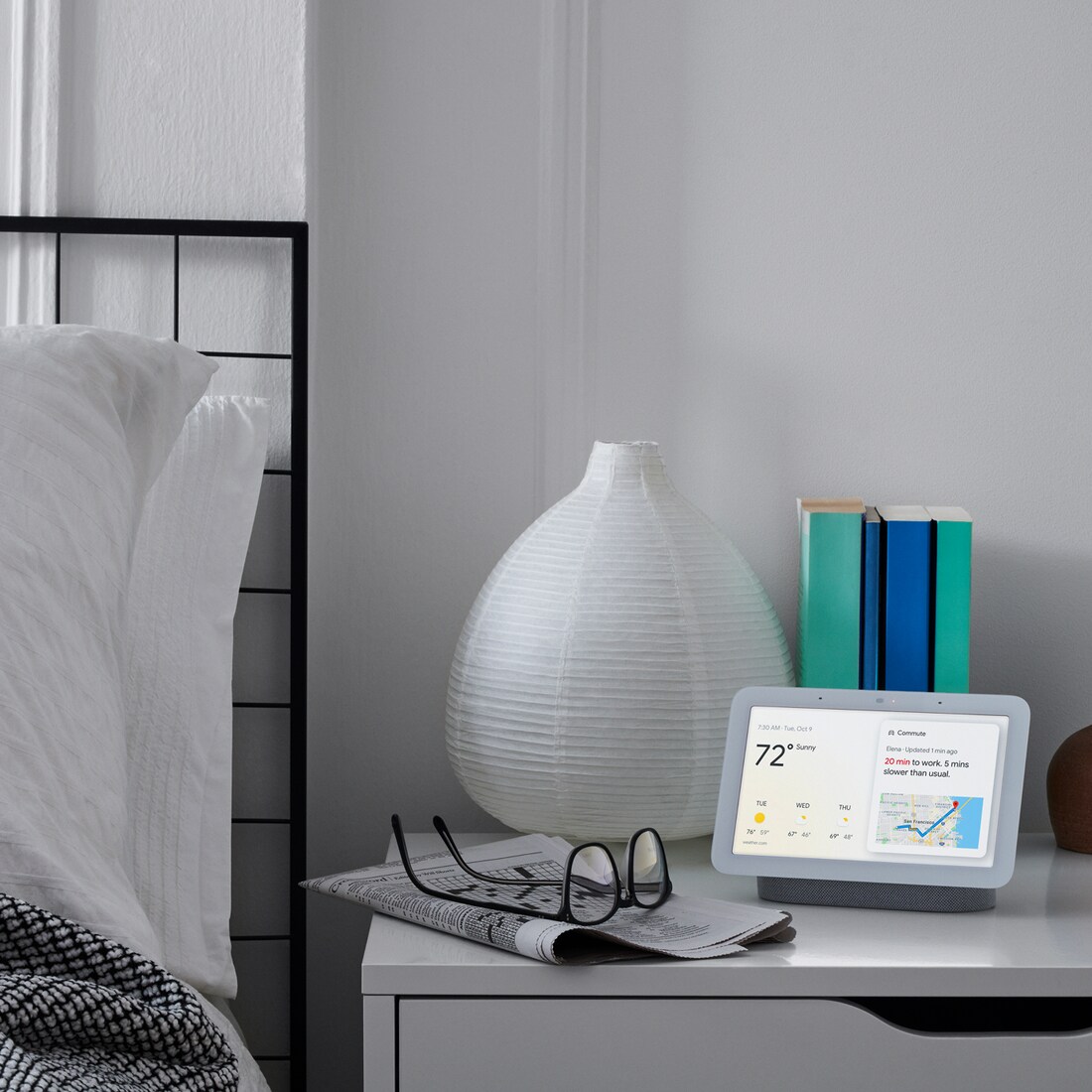 3/21まで値下げ中！Google Nest Hub 第2世代　ホワイト Google Nest Hub 2nd Generation 7