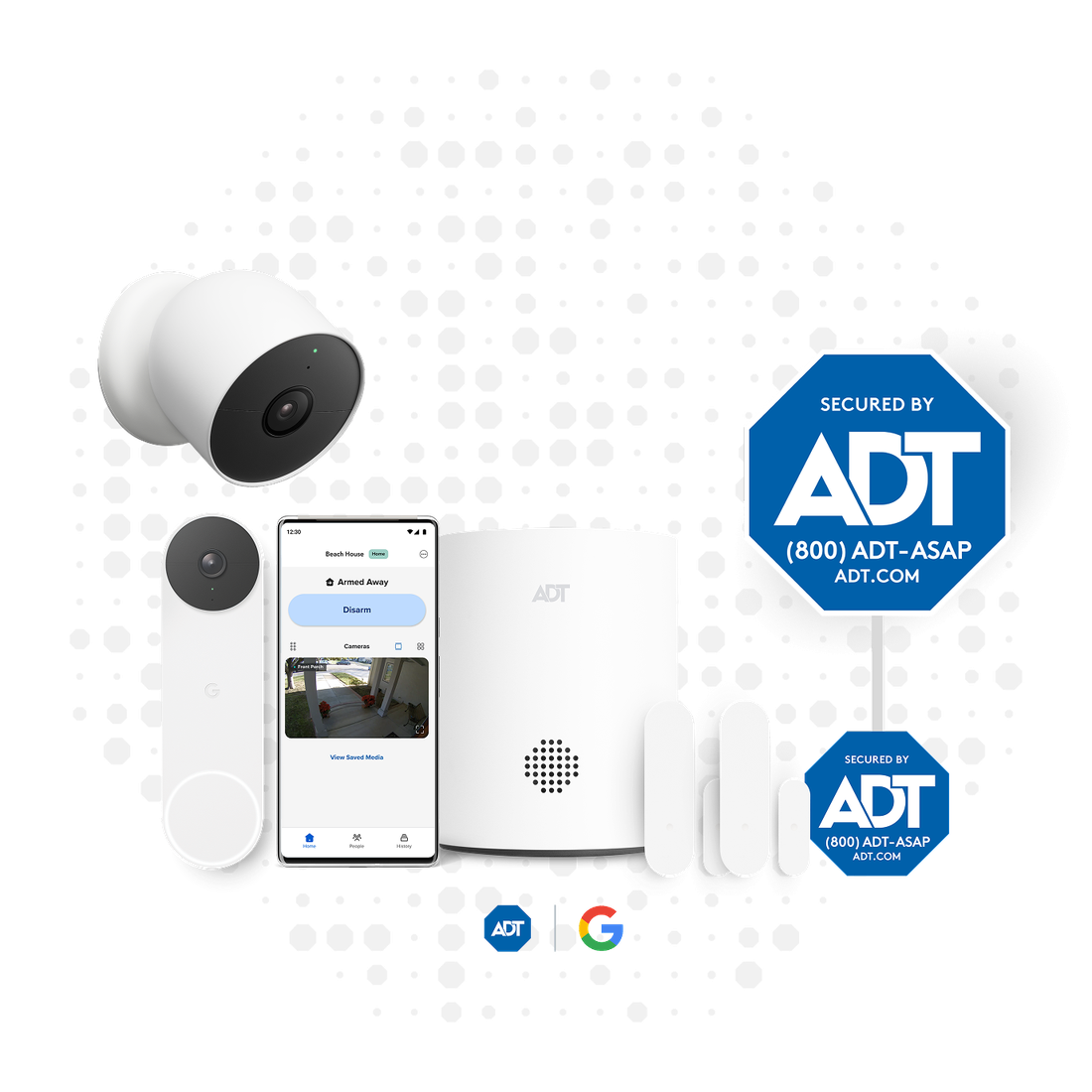 Outdoor Video Security Camera Systems ADT