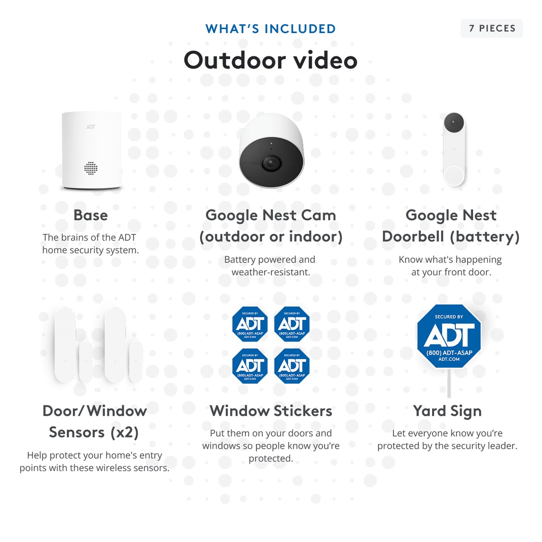 Outdoor Video Security Camera Systems ADT