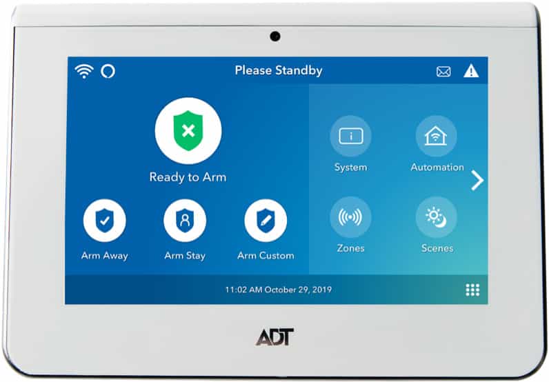 Security Panel with Touchscreen