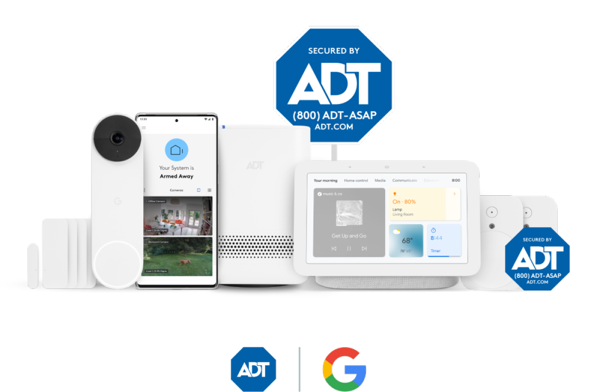 Google home hub adt sales